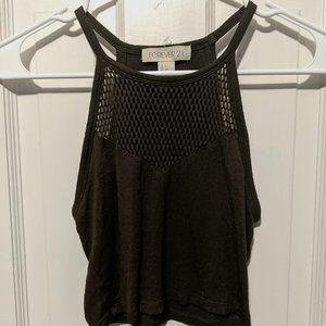 FOREVER 21 Brown Crop Top